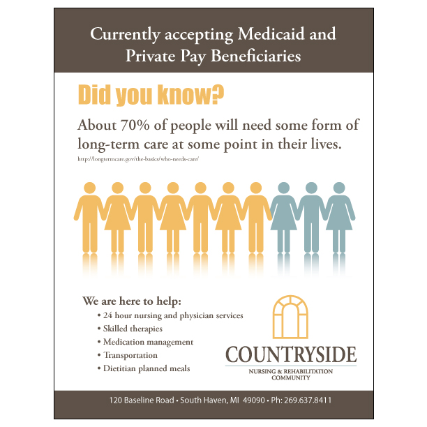 Custom Long Term Care Flyer