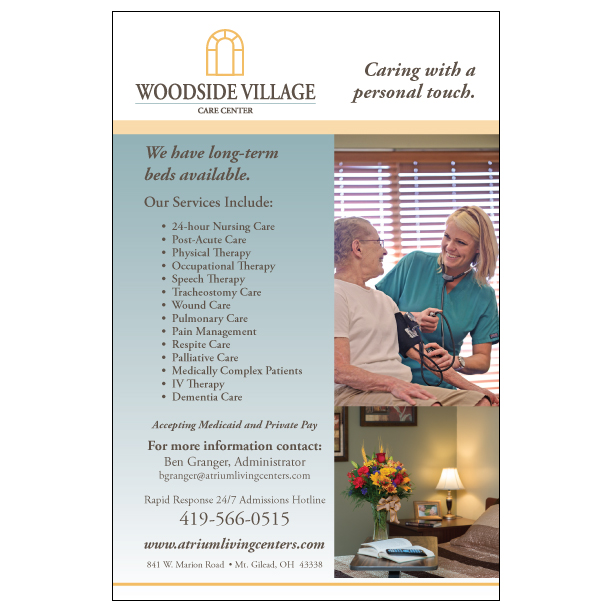 Custom Long Term Care Half Page Flyer