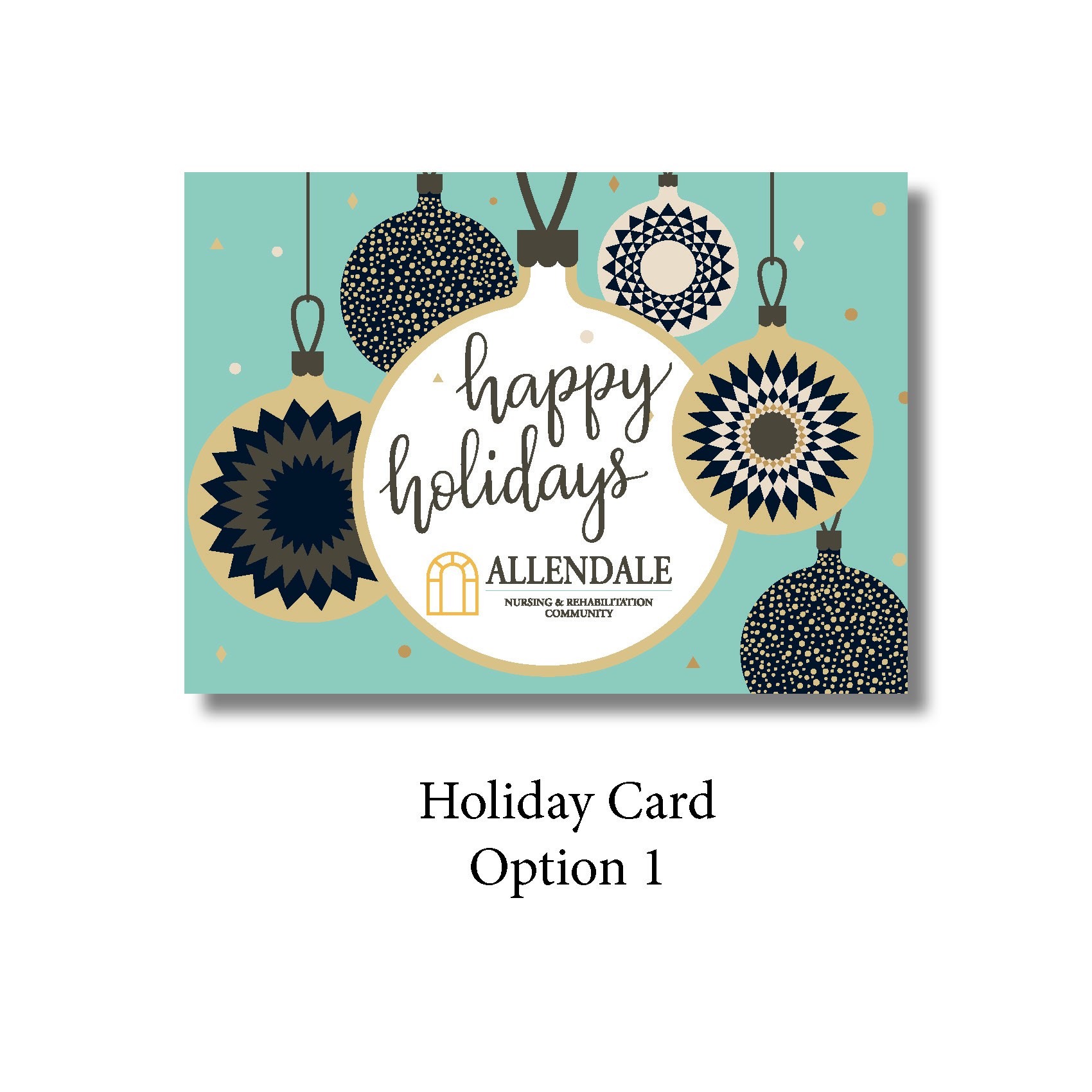 Atrium Holiday Card Option 1