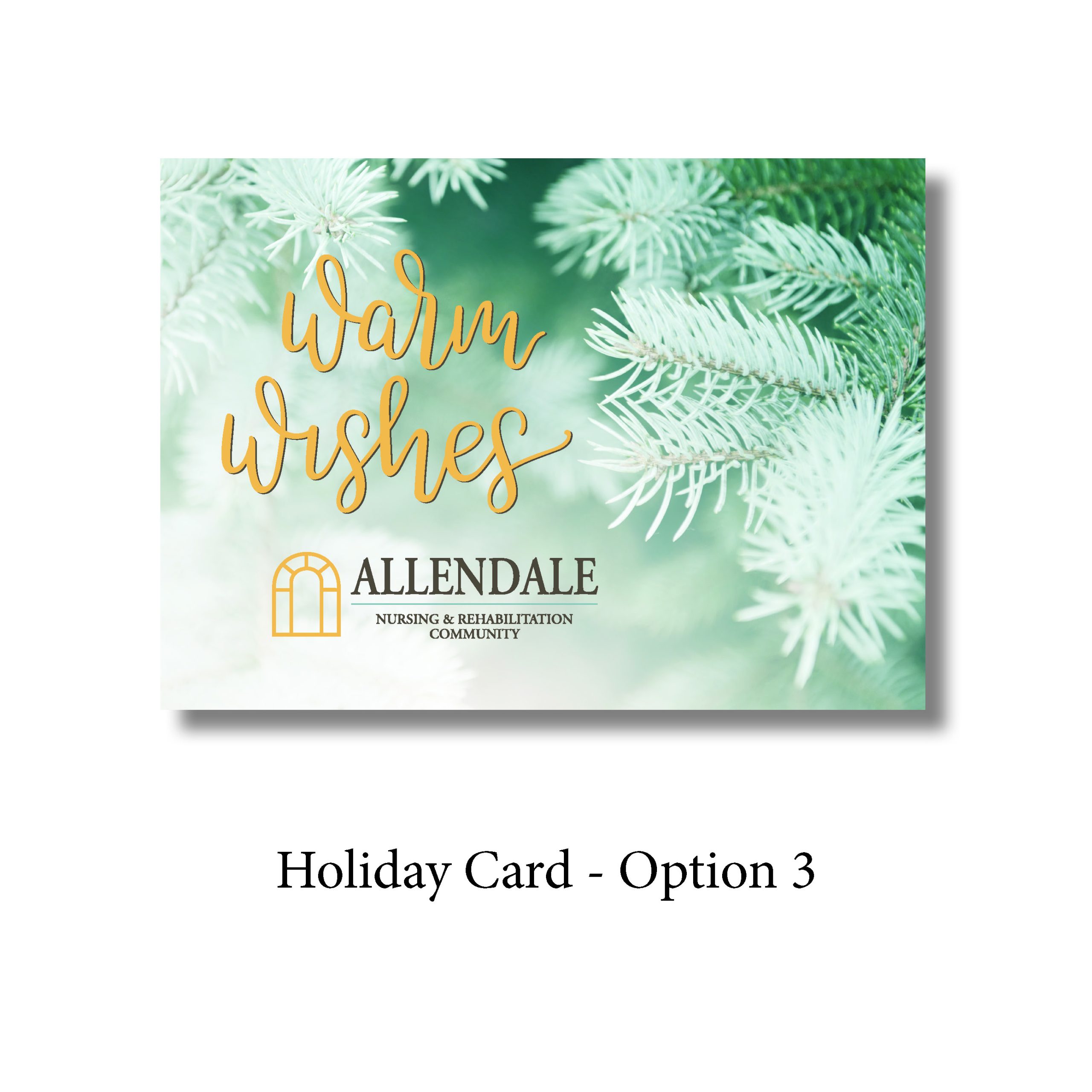 Atrium Holiday Card Option 3