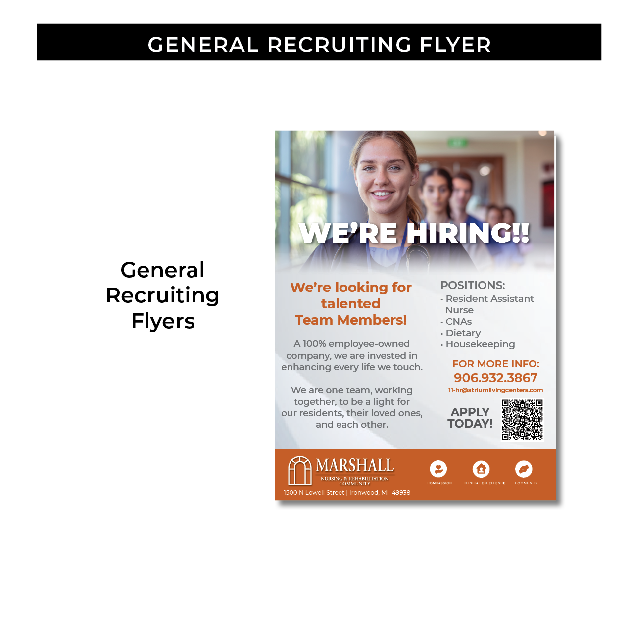 General Recruiting Flyer