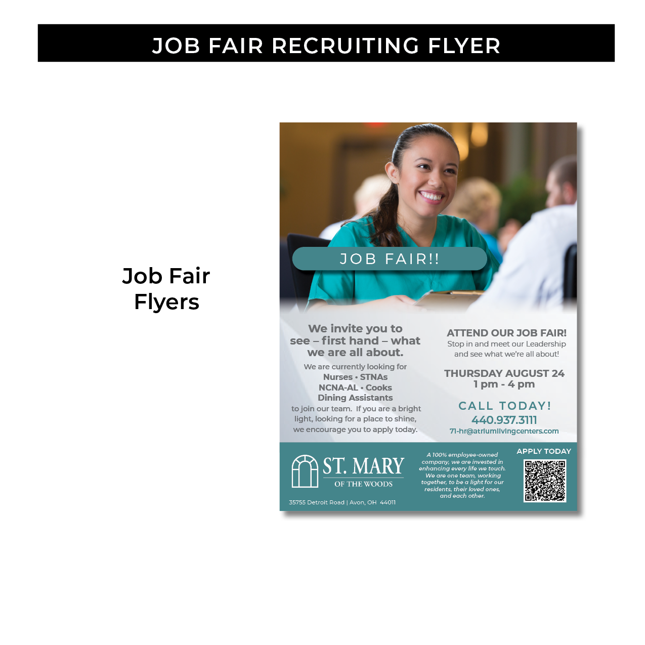 Job Fair Recruiting Flyer